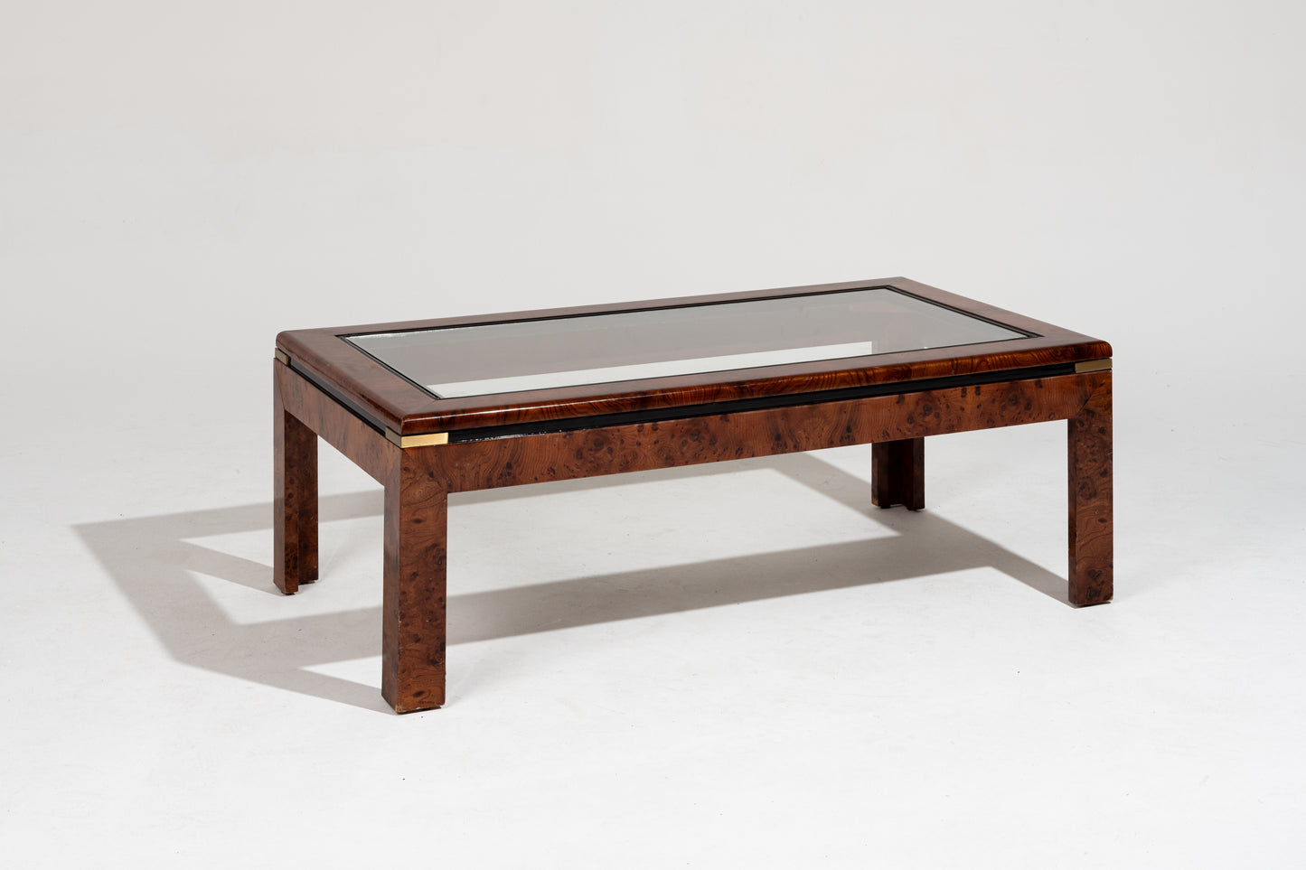 Rectangular coffee table Laupe d'Orme, 1970s