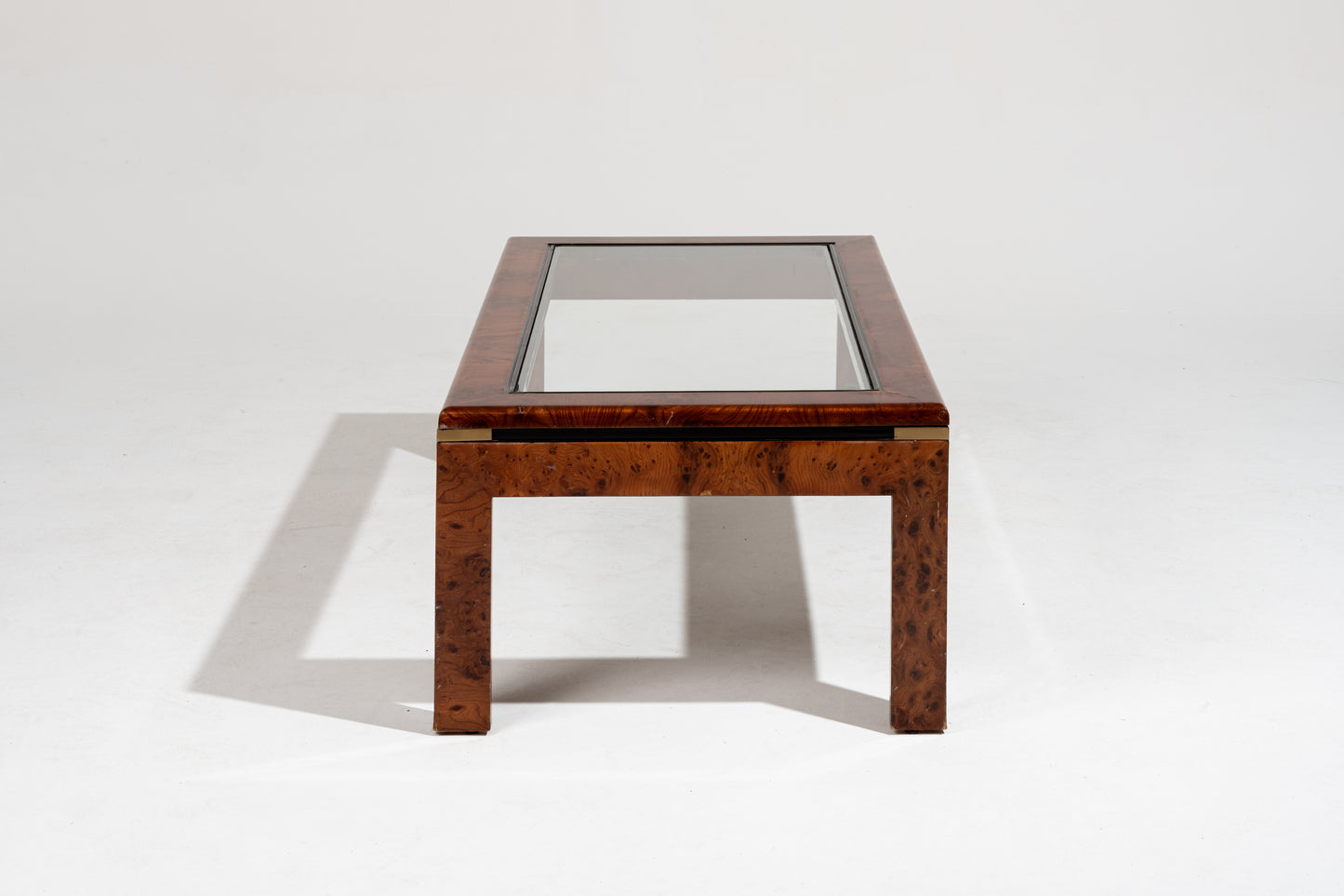 Rectangular coffee table Laupe d'Orme, 1970s