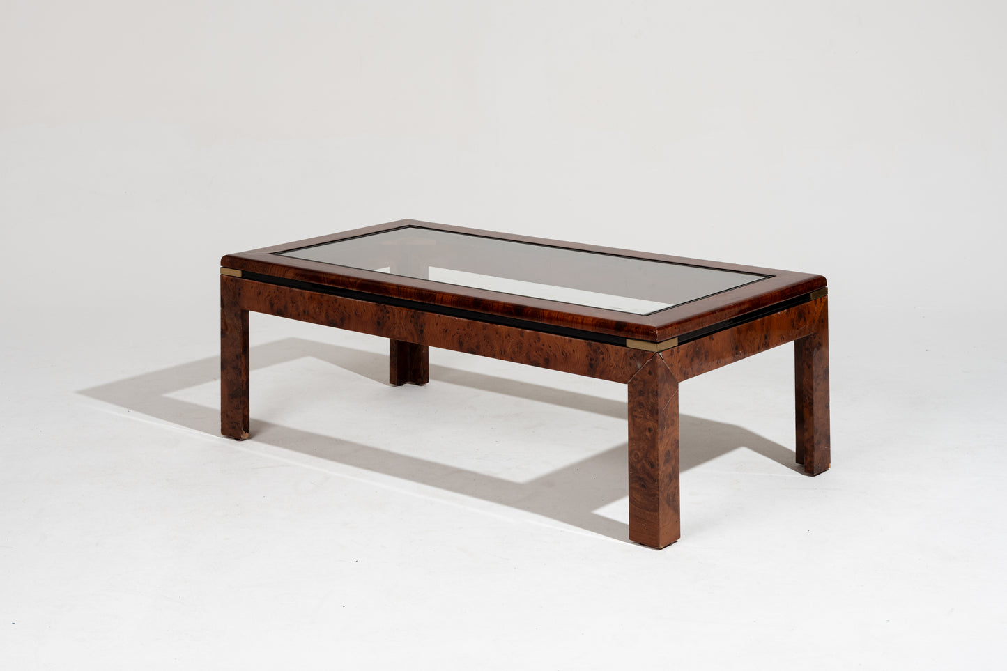 Rectangular coffee table Laupe d'Orme, 1970s
