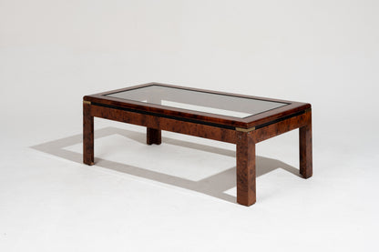Rectangular coffee table Laupe d'Orme, 1970s