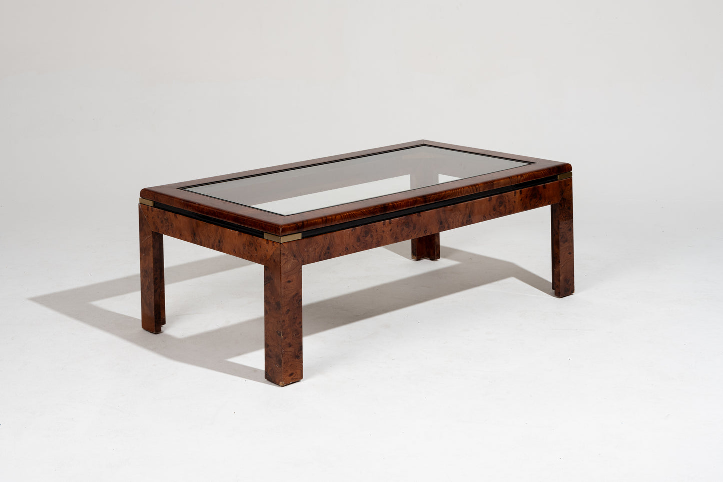 Rectangular coffee table Laupe d'Orme, 1970s