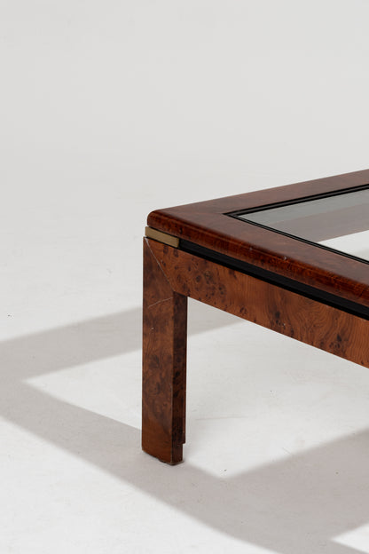 Rectangular coffee table Laupe d'Orme, 1970s