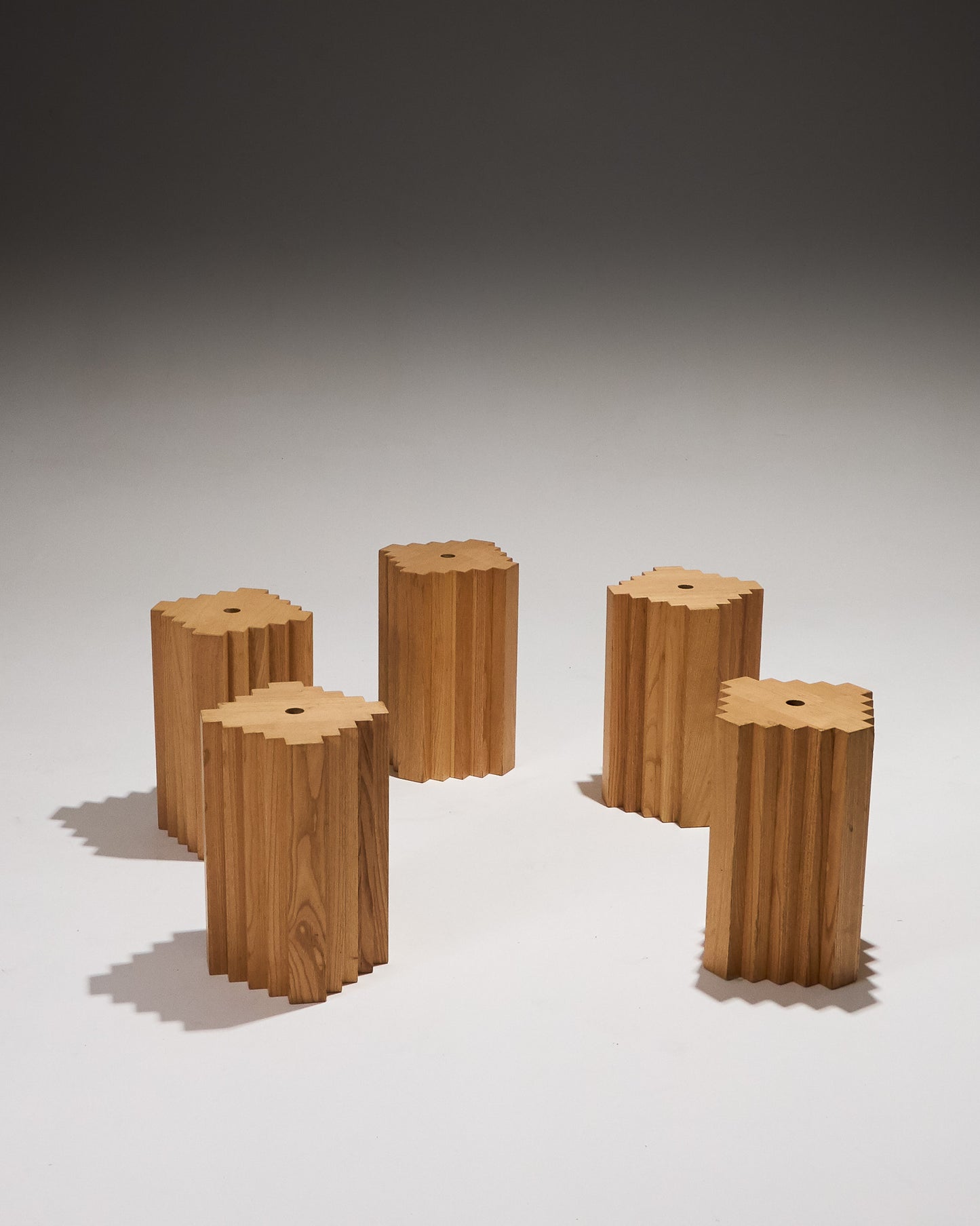 TABOURET MODULABLE EN CHÂTAIGNER MASSIF