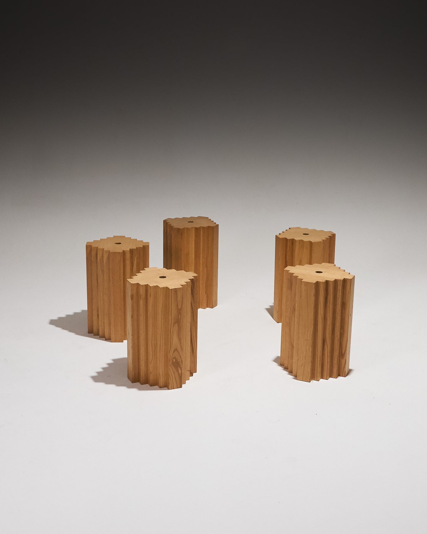 TABOURET MODULABLE EN CHÂTAIGNER MASSIF