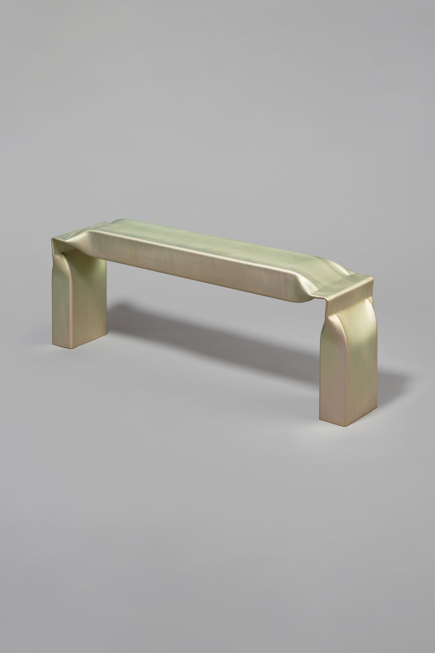 BANC "TUBE STOOL ZINC-PLATED"