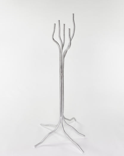 LARGE ALUMINUM CANDELABRA