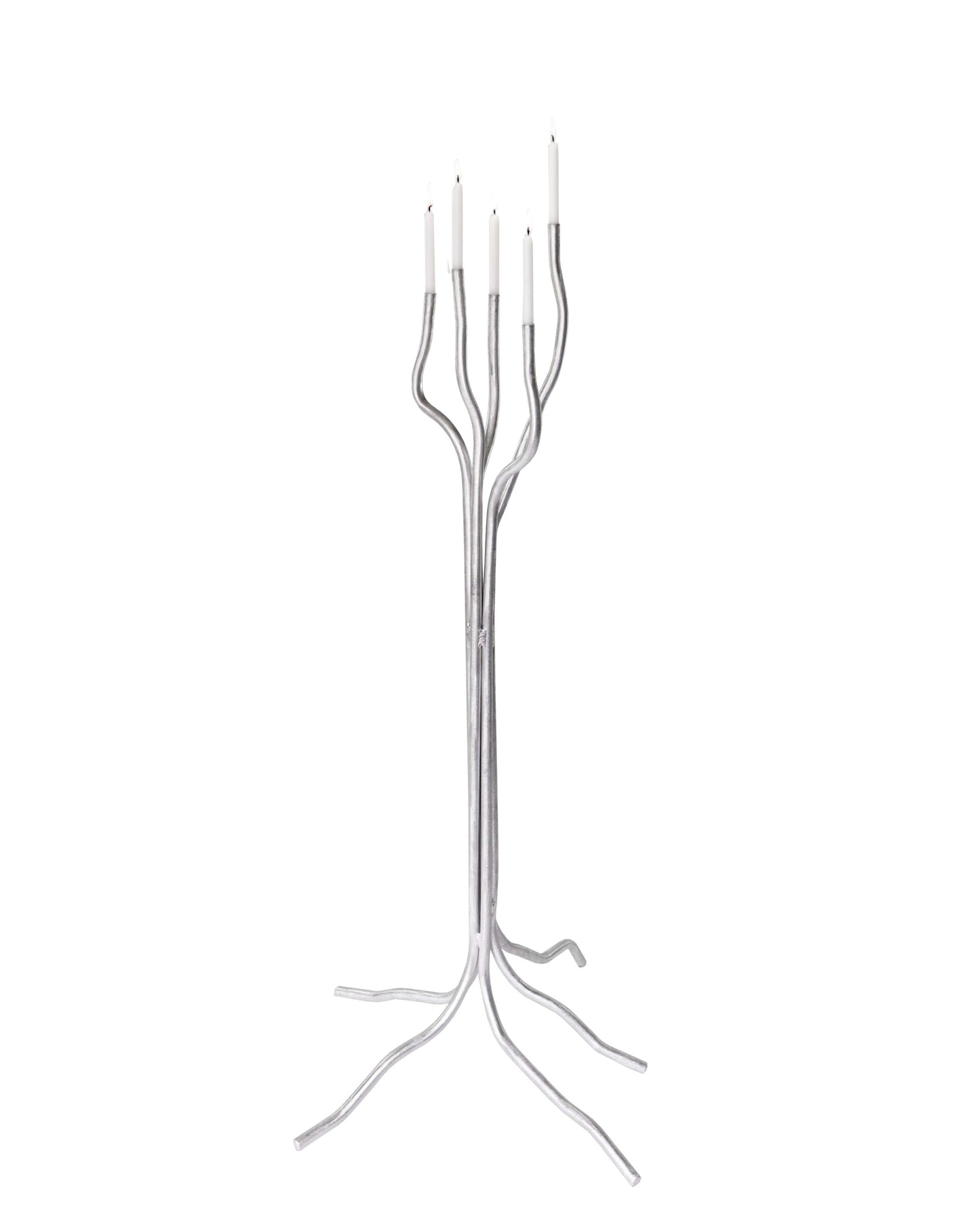 LARGE ALUMINUM CANDELABRA