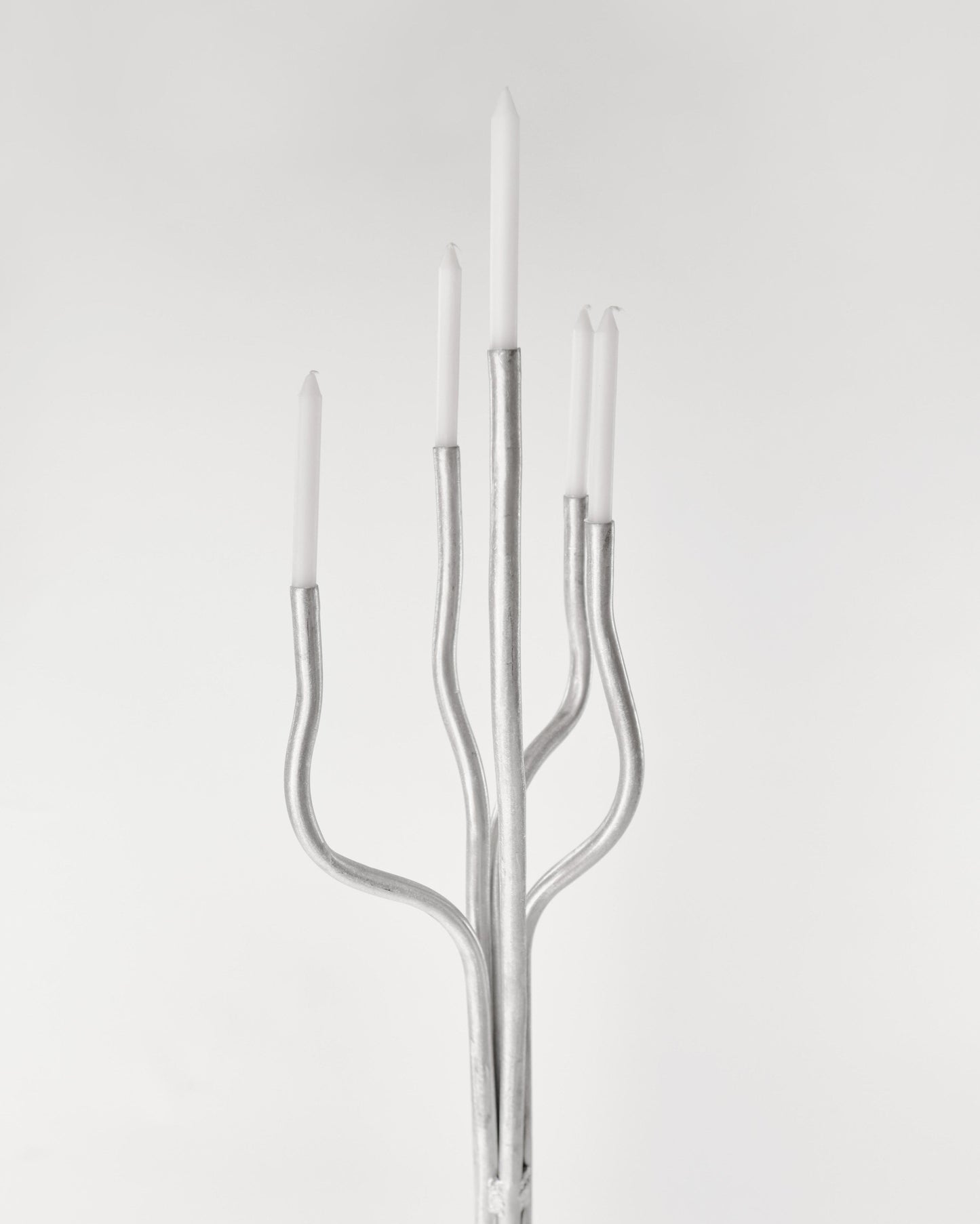 LARGE ALUMINUM CANDELABRA