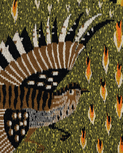TAPISSERIE MURALE EN LAINE, AUBUSSON, 1970s