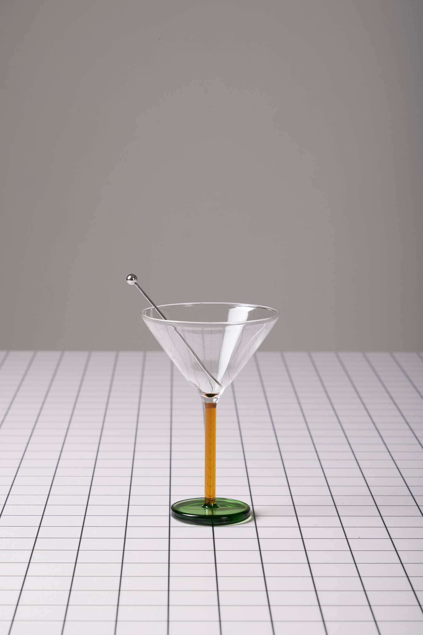 PAIR OF "PIANO" COCKTAIL GLASSES