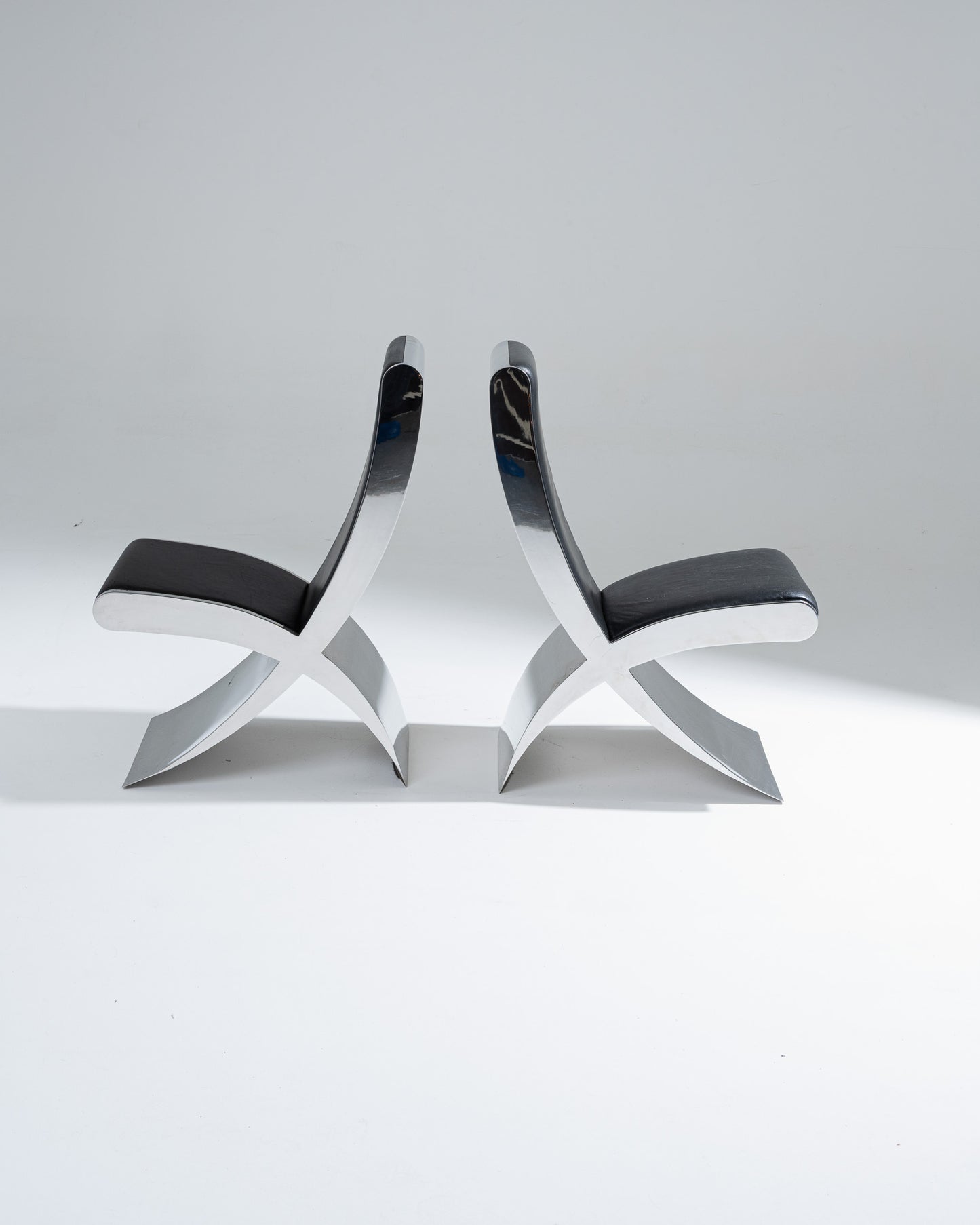 PAIR OF 'ICKS' CHAIRS, MAURICE MARTY, 2010s