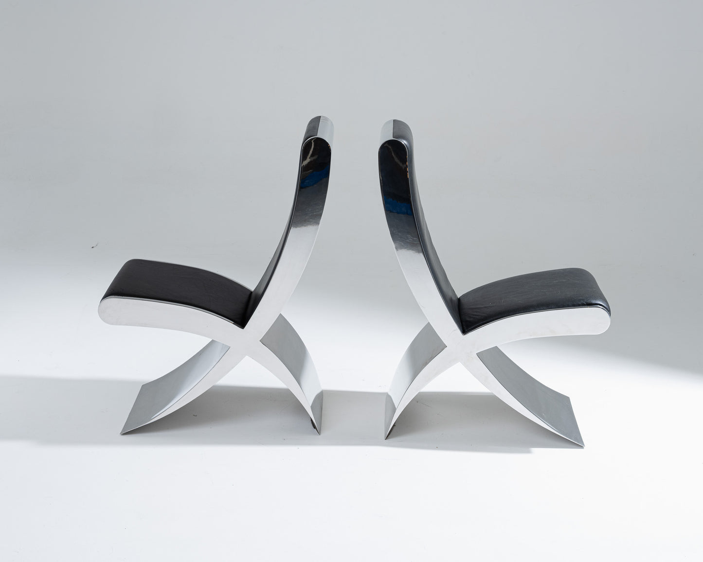 PAIR OF 'ICKS' CHAIRS, MAURICE MARTY, 2010s