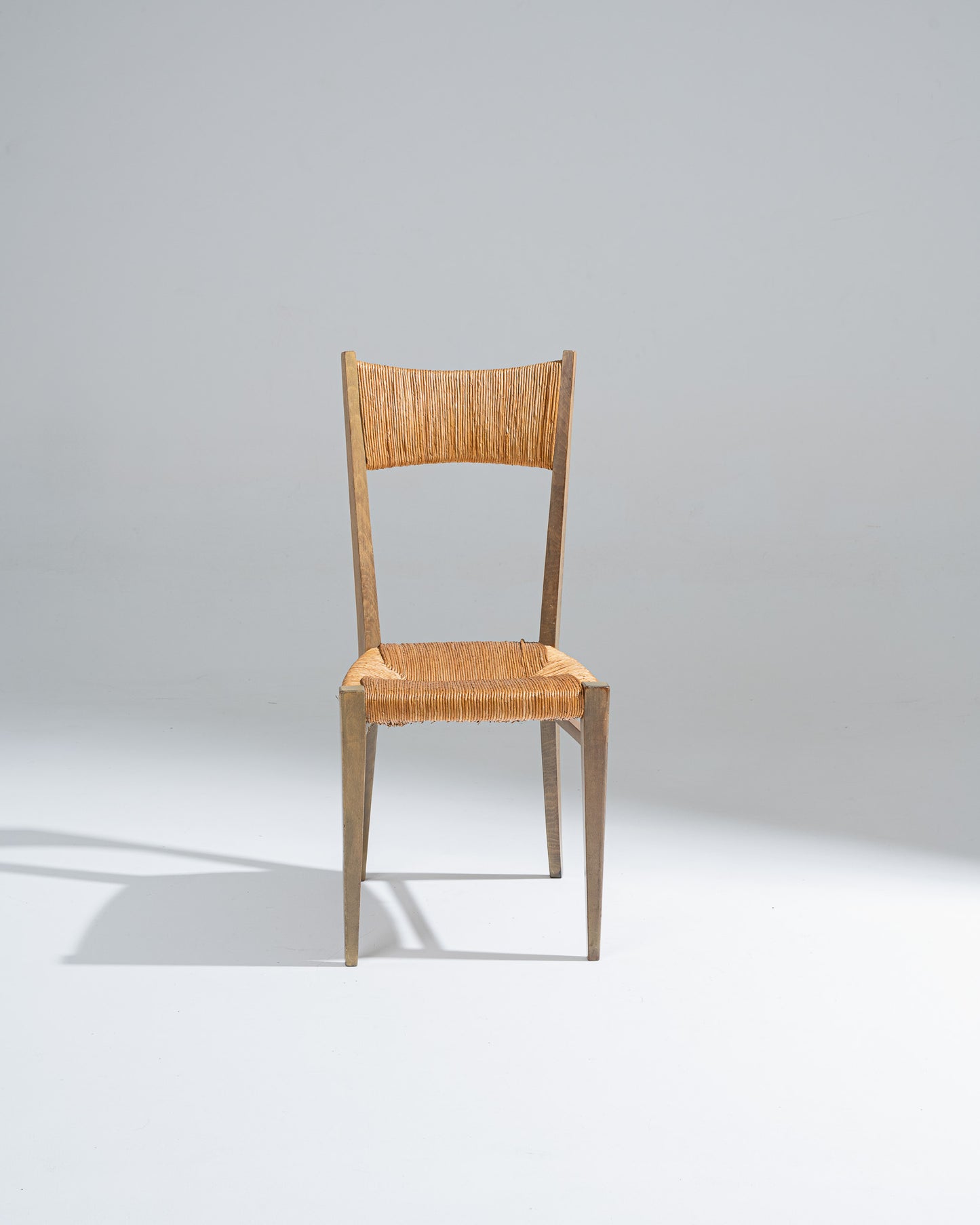 CHAISE EN PAILLE, GENEVIÈVE PONS, 1950s