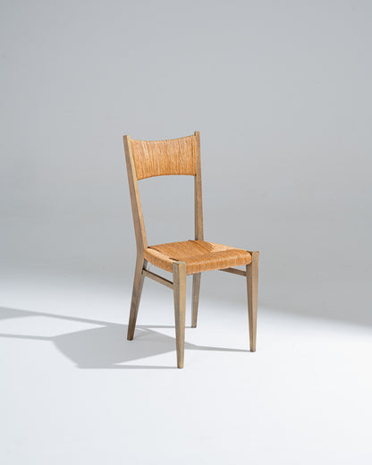 CHAISE EN PAILLE, GENEVIÈVE PONS, 1950s