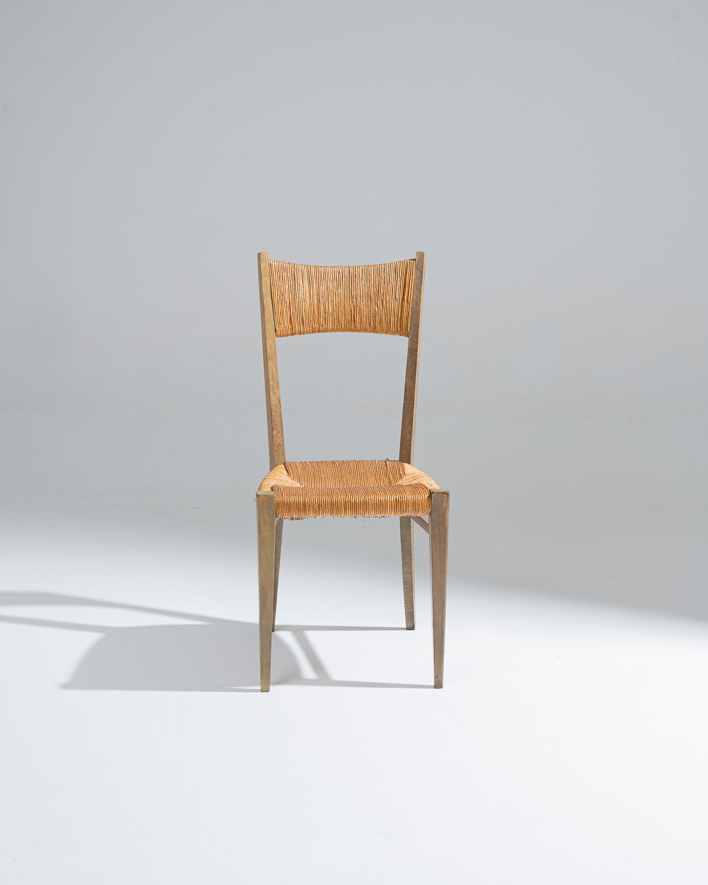 CHAISE EN PAILLE, GENEVIÈVE PONS, 1950s