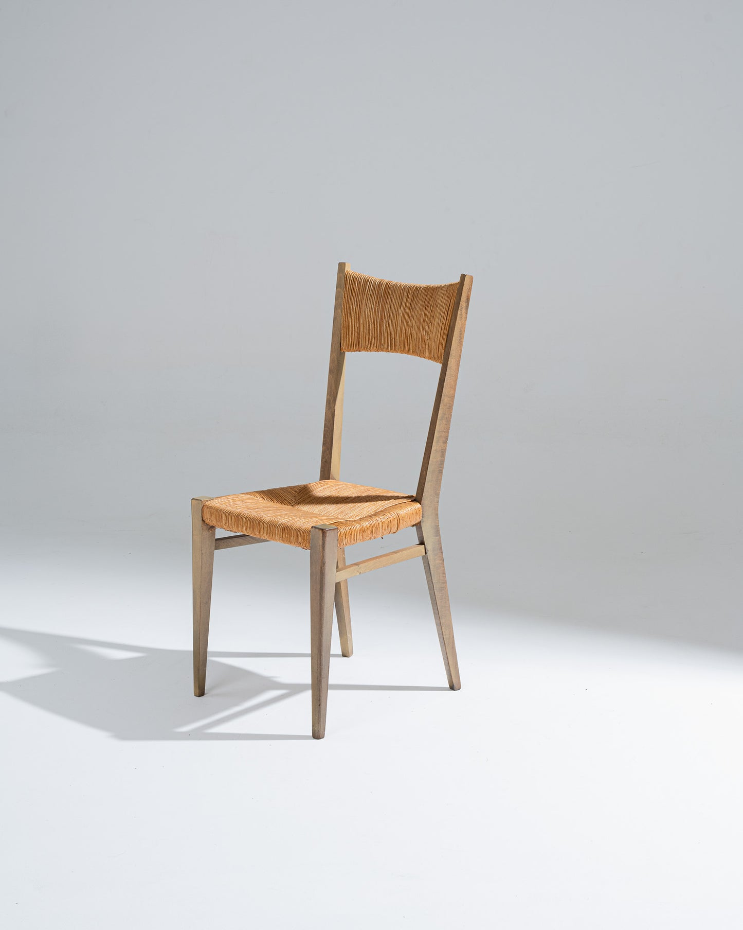 CHAISE EN PAILLE, GENEVIÈVE PONS, 1950s