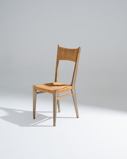 CHAISE EN PAILLE, GENEVIÈVE PONS, 1950s