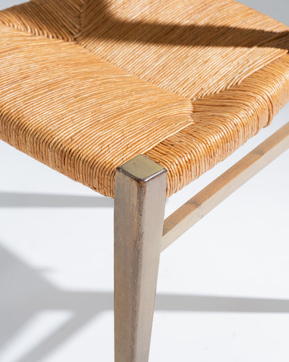 CHAISE EN PAILLE, GENEVIÈVE PONS, 1950s