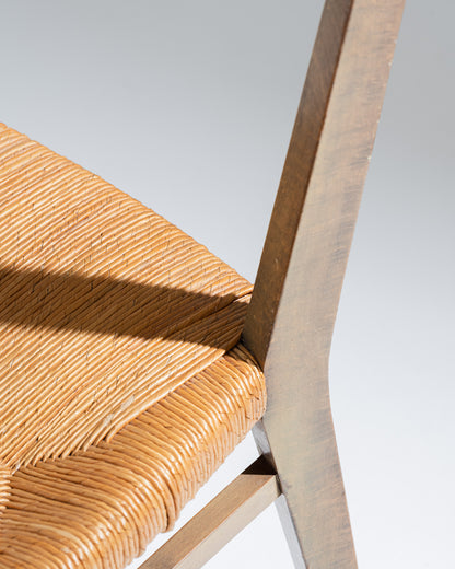 CHAISE EN PAILLE, GENEVIÈVE PONS, 1950s