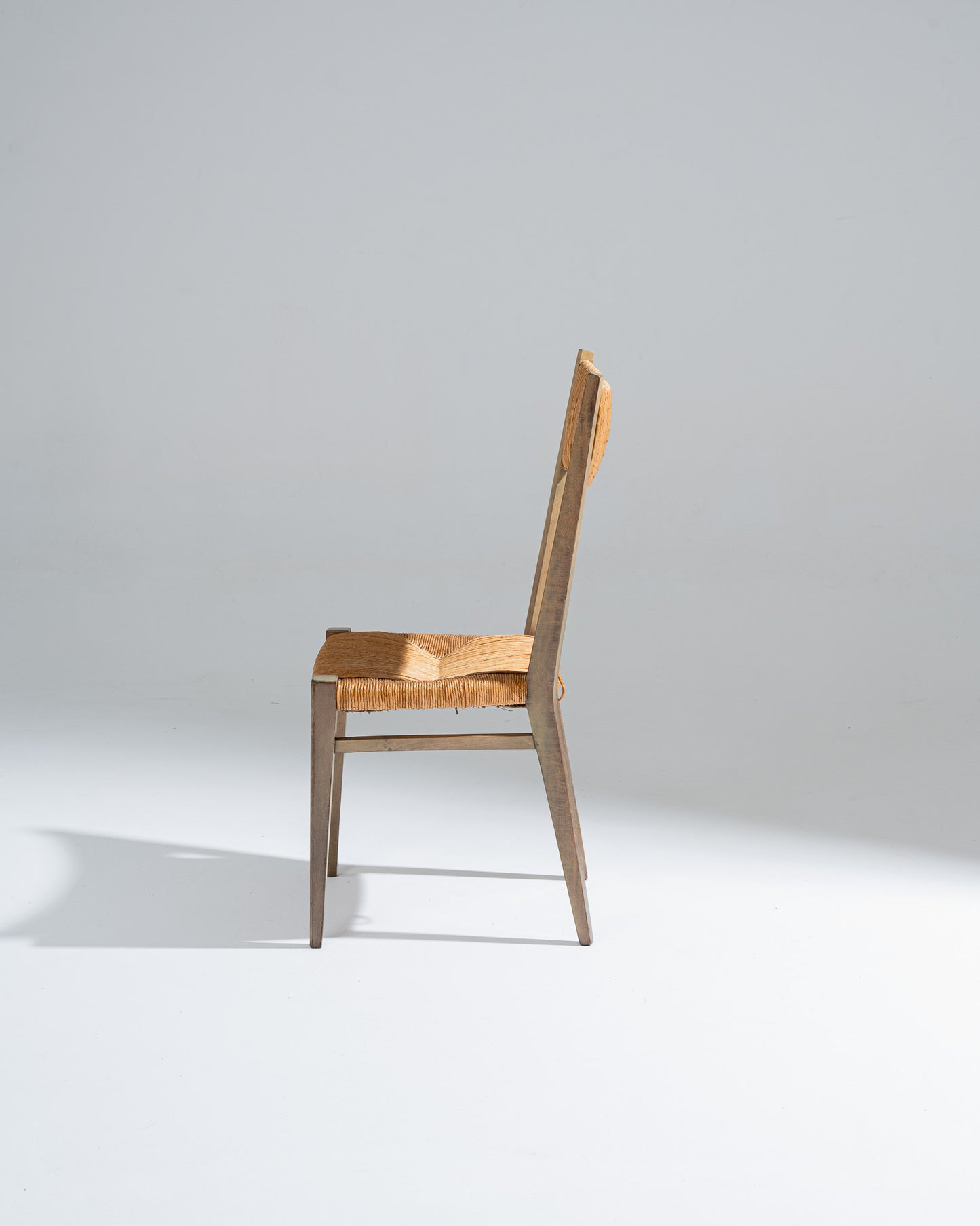 CHAISE EN PAILLE, GENEVIÈVE PONS, 1950s