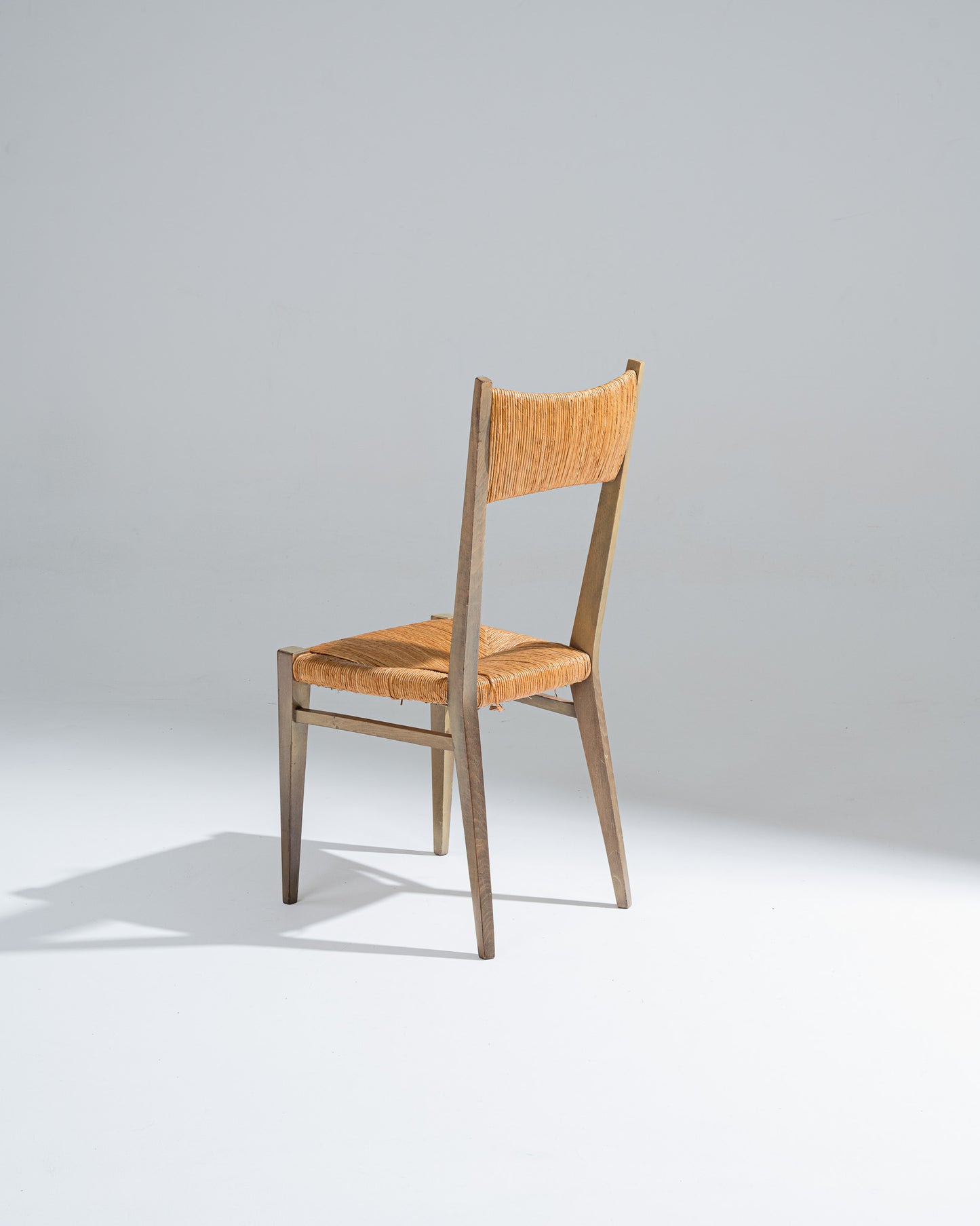 CHAISE EN PAILLE, GENEVIÈVE PONS, 1950s