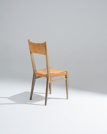 CHAISE EN PAILLE, GENEVIÈVE PONS, 1950s