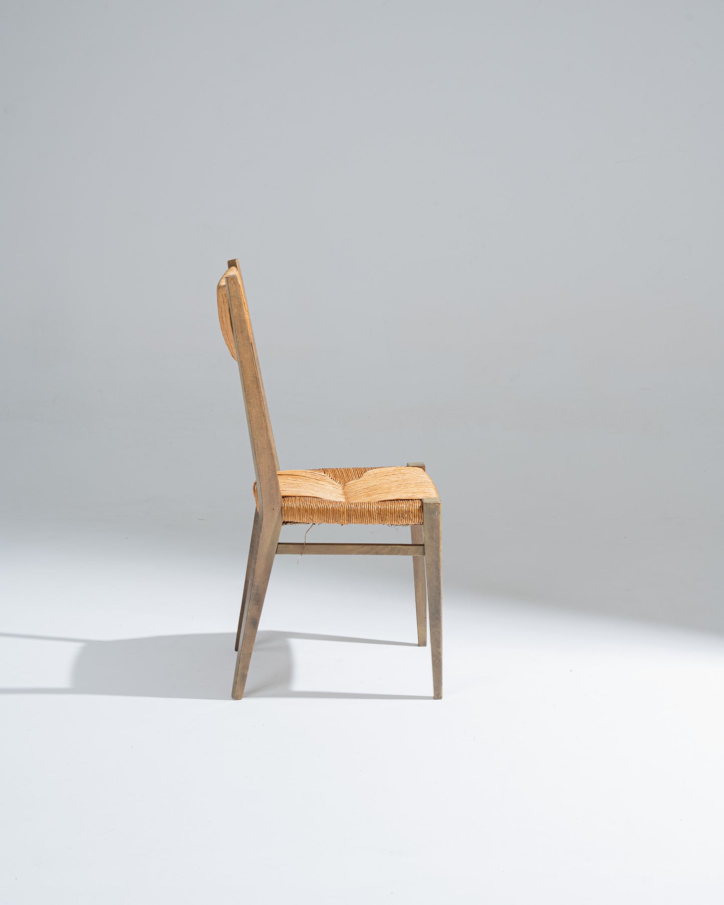 CHAISE EN PAILLE, GENEVIÈVE PONS, 1950s