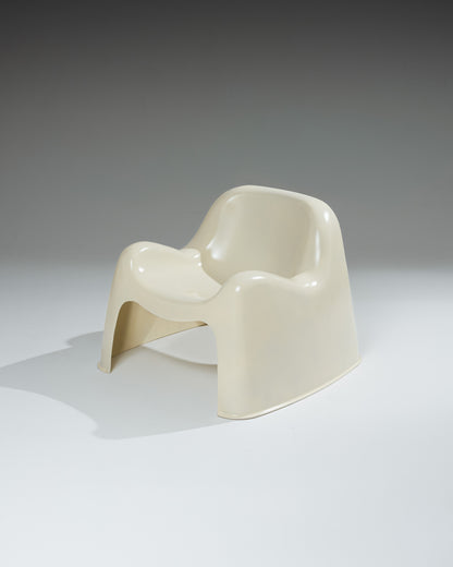 'TOGA' ARMCHAIR, SERGIO MAZZA, ARTEMIDE, 1960s