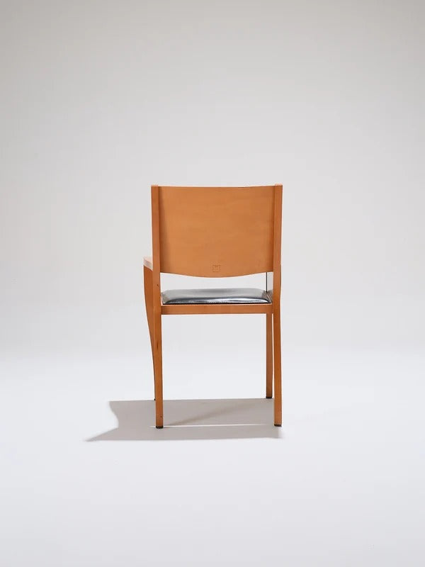 PAIR OF POSTMODERN CHAIR ARMCHAIRS, XO EDITION, MATTHEW HILTON, 1980s