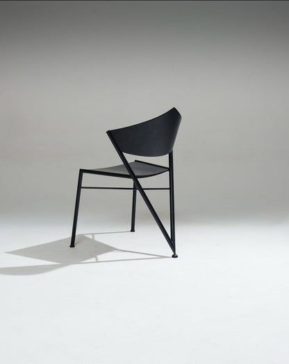 PAIRE DE CHAISES 'D-TEC' POSTMODERNES, VICTORY, 1980s