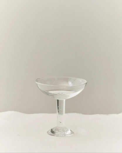 BUBBLE CHAMPAGNE COUPE, SMOOTH TOP