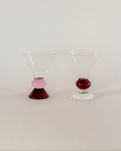 PAIR OF TOTEM GLASSES