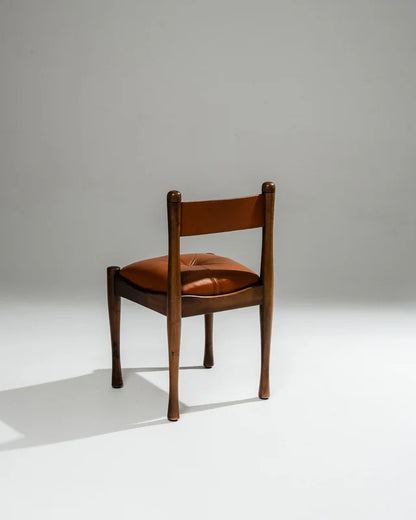 SET OF 4 '620' CHAIRS, SILVIO COPPOLA, BERNINI, 1960s