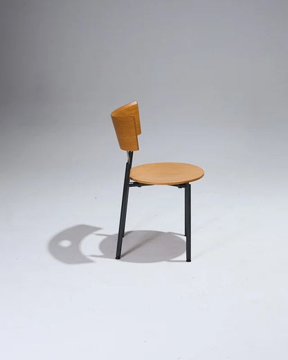 PAIRE DE CHAISES EN BOIS, KUSCH+CO, 1980s