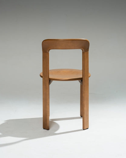 SET DE 8 CHAISES EN HÊTRE MASSIF, BRUNO REY, DIETIKER, 1980s