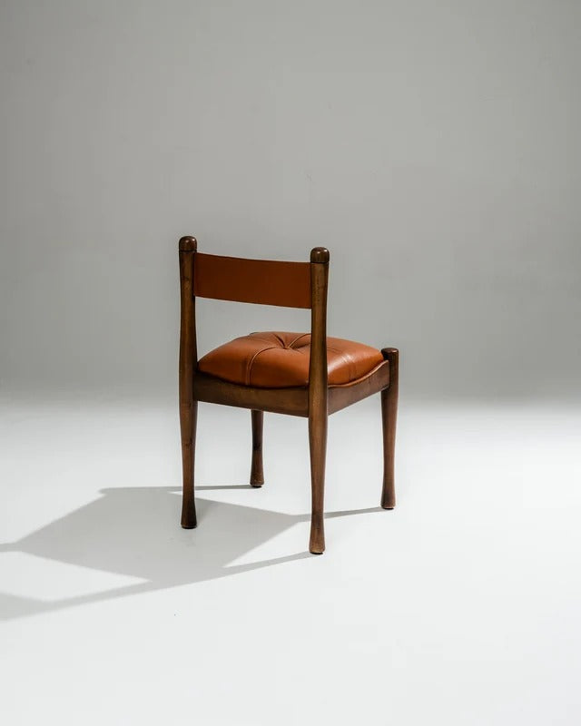 SET DE 6 CHAISES '620', SILVIO COPPOLA, BERNINI, 1960s