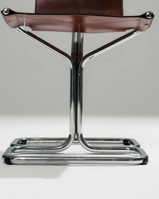 SET DE 4 CHAISES 'TOPOS', GRUPPO DAM, BUSNELLI, 1970s