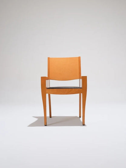 PAIR OF POSTMODERN CHAIR ARMCHAIRS, XO EDITION, MATTHEW HILTON, 1980s