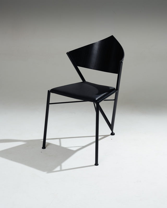 SET DE 4 CHAISES 'D-TEC' POSTMODERNES, VICTORY, 1980s