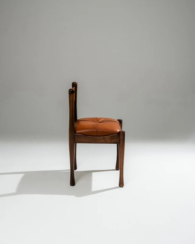 SET DE 6 CHAISES '620', SILVIO COPPOLA, BERNINI, 1960s