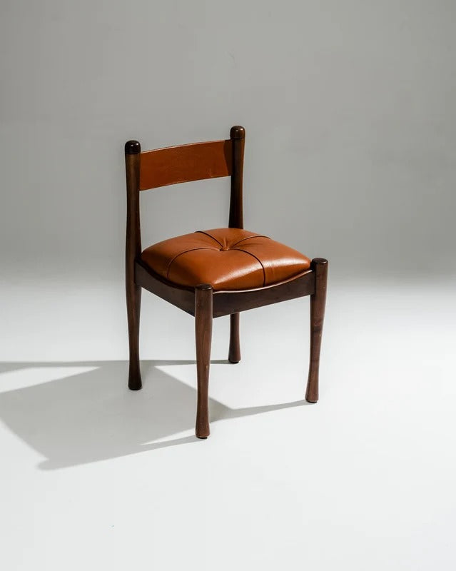 SET OF 4 '620' CHAIRS, SILVIO COPPOLA, BERNINI, 1960s
