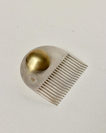 "PURE" COLLECTIBLE BRASS COMB