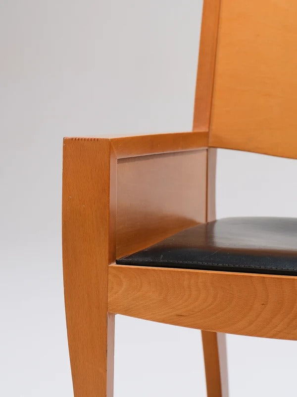 PAIR OF POSTMODERN CHAIR ARMCHAIRS, XO EDITION, MATTHEW HILTON, 1980s