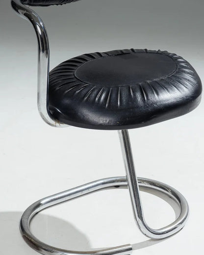 PAIRE DE CHAISES 'COBRA', GIOTTO STOPPINO, 1970s
