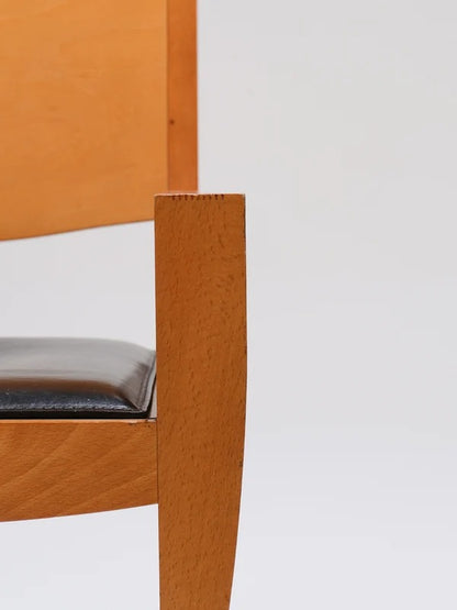 PAIR OF POSTMODERN CHAIR ARMCHAIRS, XO EDITION, MATTHEW HILTON, 1980s
