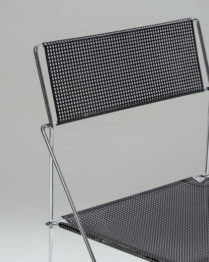 PAIRE DE CHAISES 'X-LINE', NIELS JORGEN HAUGESEN, 1970s