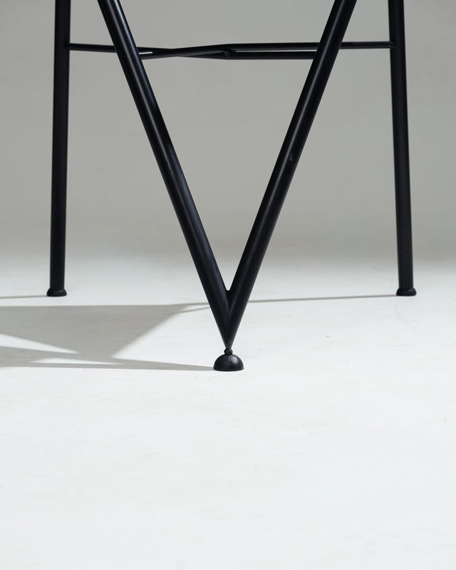 PAIRE DE CHAISES 'D-TEC' POSTMODERNES, VICTORY, 1980s