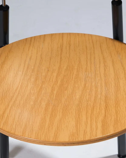 PAIRE DE CHAISES EN BOIS, KUSCH+CO, 1980s