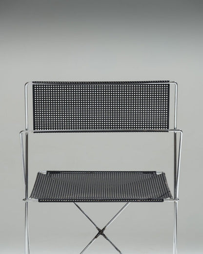 PAIRE DE CHAISES 'X-LINE', NIELS JORGEN HAUGESEN, 1970s