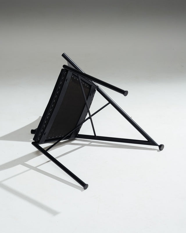 PAIRE DE CHAISES 'D-TEC' POSTMODERNES, VICTORY, 1980s